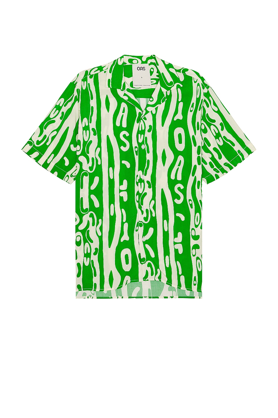 Image 1 of OAS Verdant Jiggle Viscose Shirt in Green