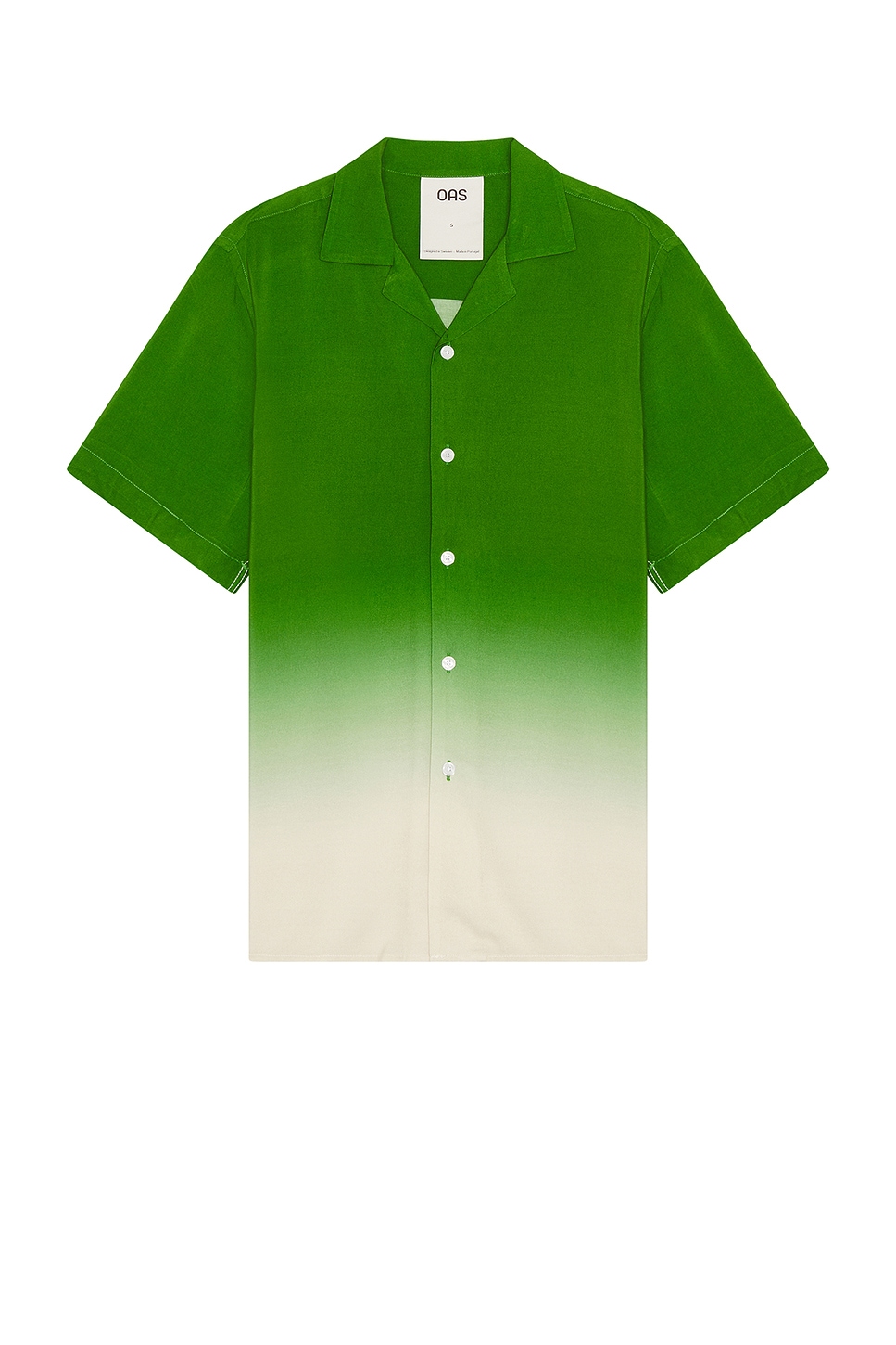 Beach Grade Viscose Shirt in Green