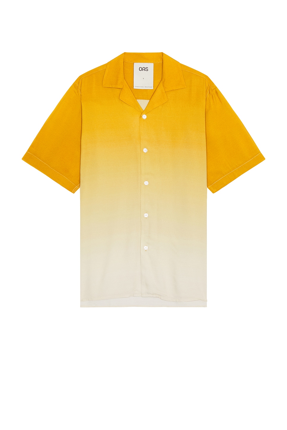Image 1 of OAS Evening Grade Viscose Shirt in Yellow