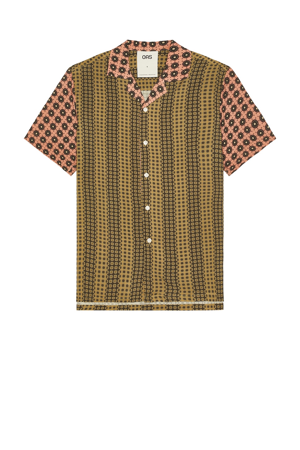 Shop Oas Reverie Viscose Shirt In Multi