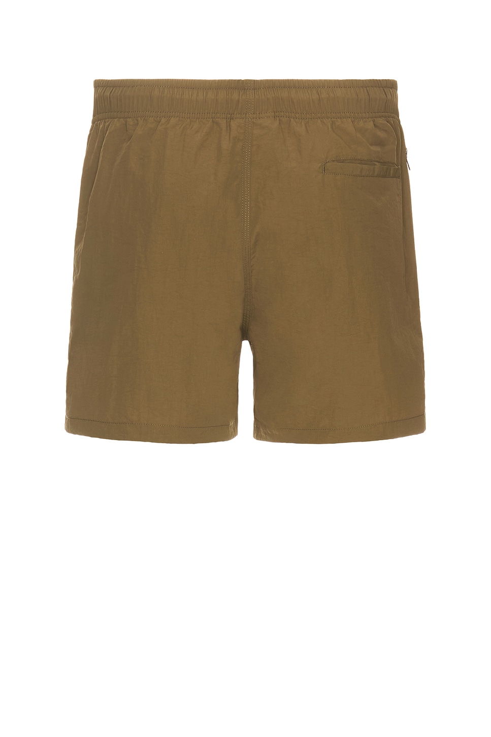 Shop Oas Nylon Swim Shorts In Green