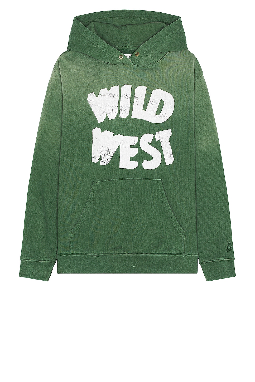 Image 1 of ONE OF THESE DAYS Wild West Hoodie in Olive Green