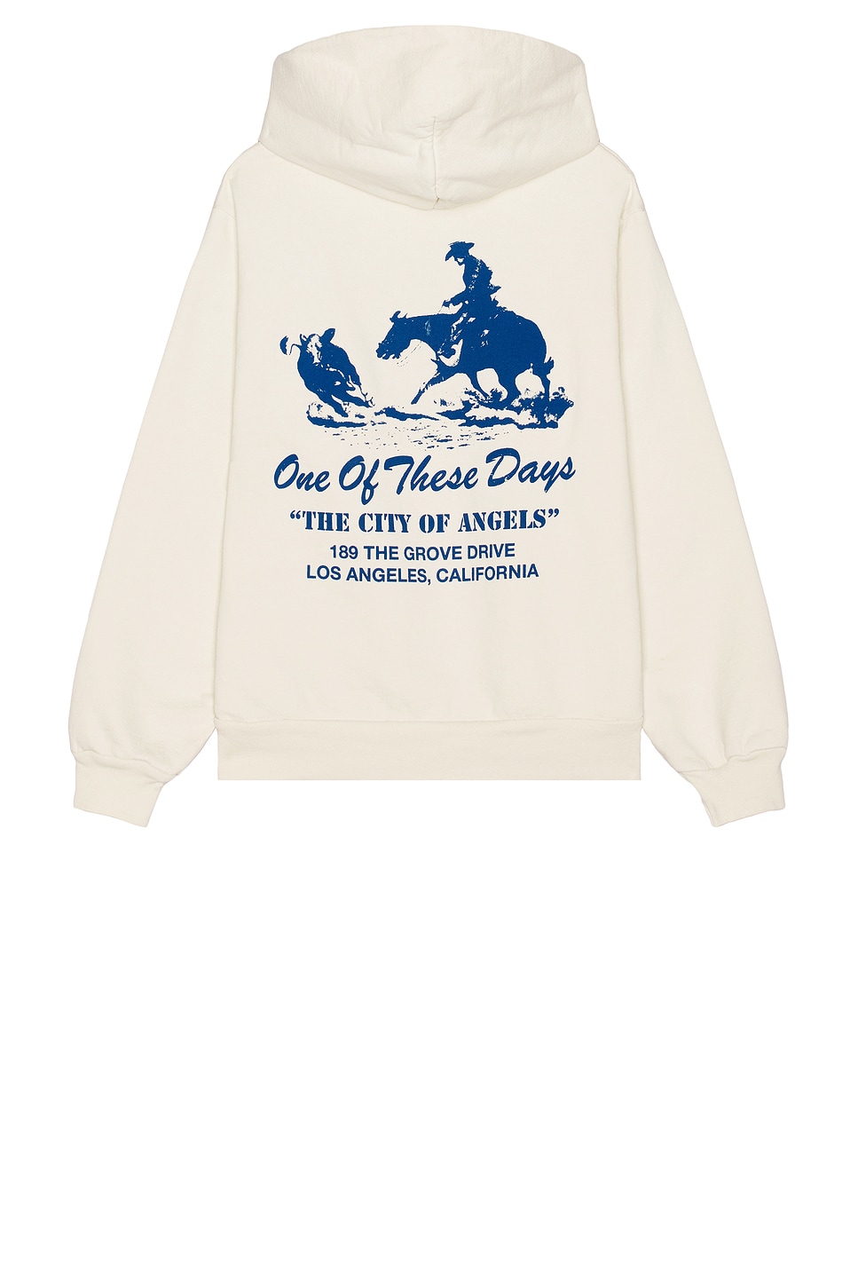 Image 1 of ONE OF THESE DAYS x FWRD City Of Angels Hoodie in Washed Bone