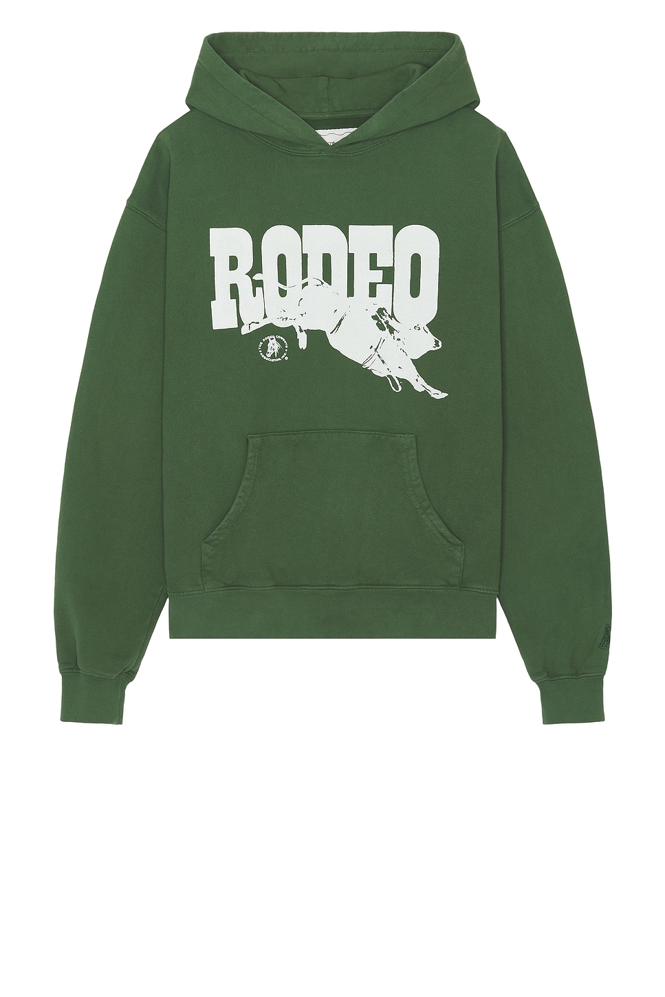 Go Rodeo Hoodie in Dark Green