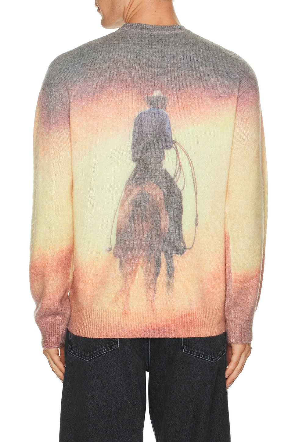 One Of These Days But That Was A Dream Knit Sweater In Animal Print