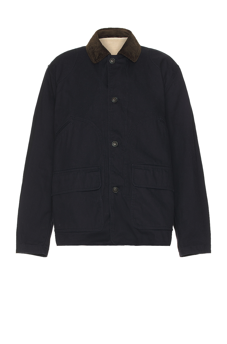 Image 1 of ONE OF THESE DAYS x Woolrich 3 IN 1 Jacket in Navy & Brown