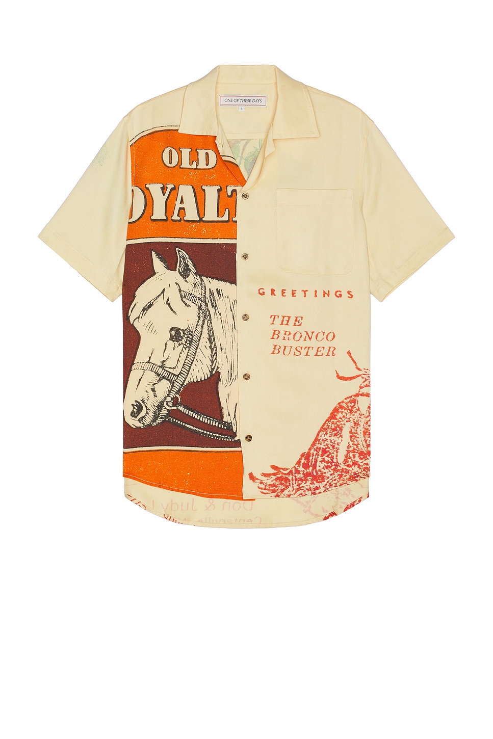 Loyalty Camp Shirt in Ivory