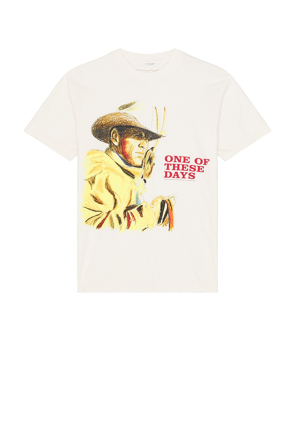 Tomorrow Never Knows Tee in Cream