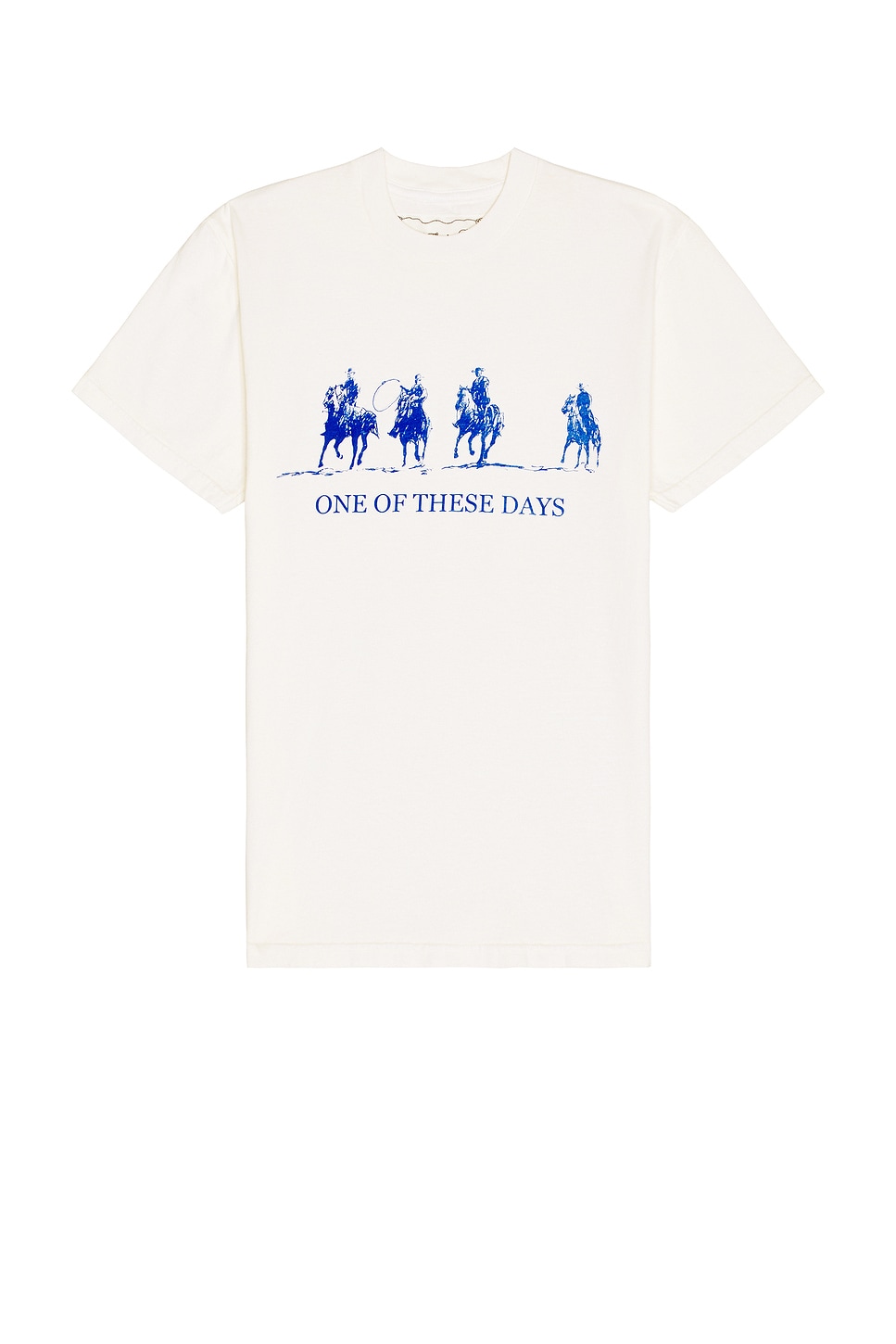 One Of These Days Team Logo Tee In White
