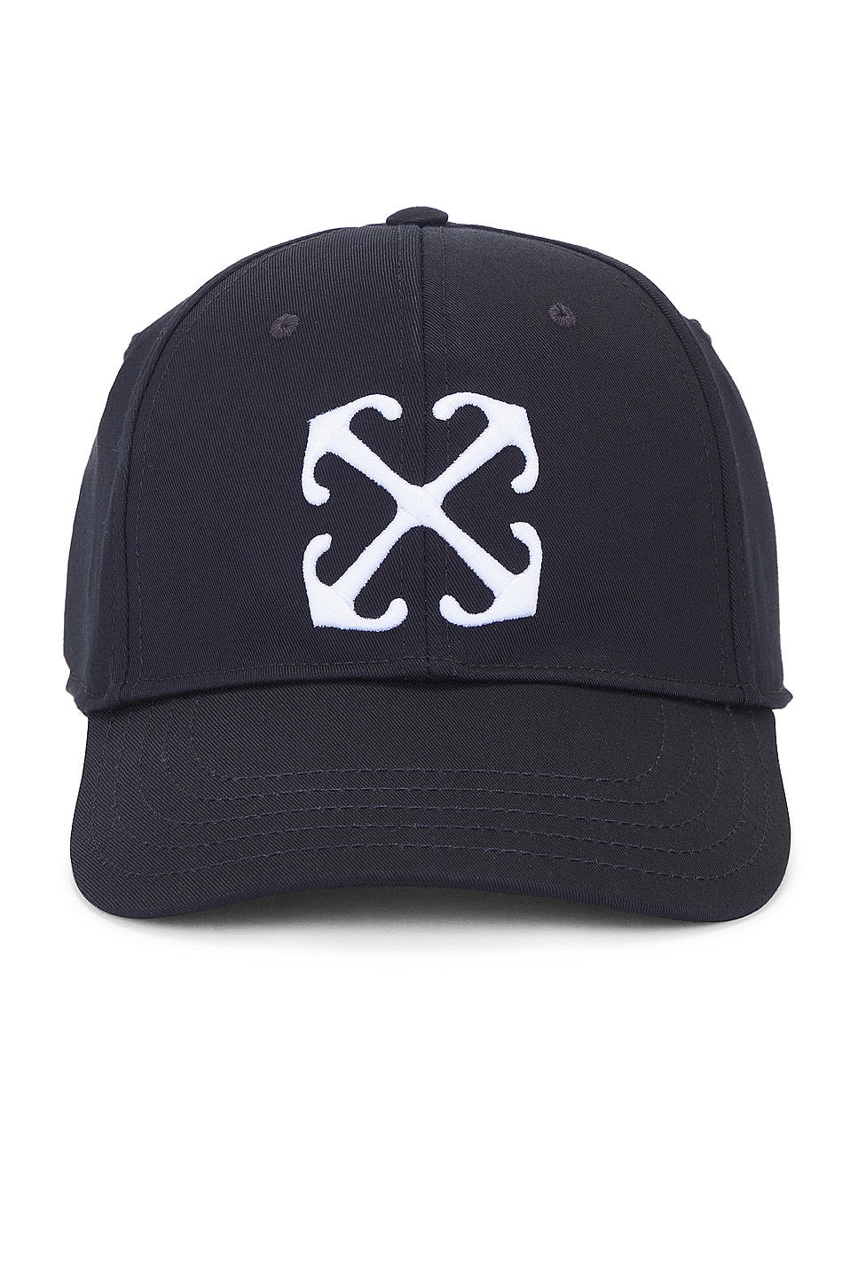 Arrow Drill Baseball Cap in Black