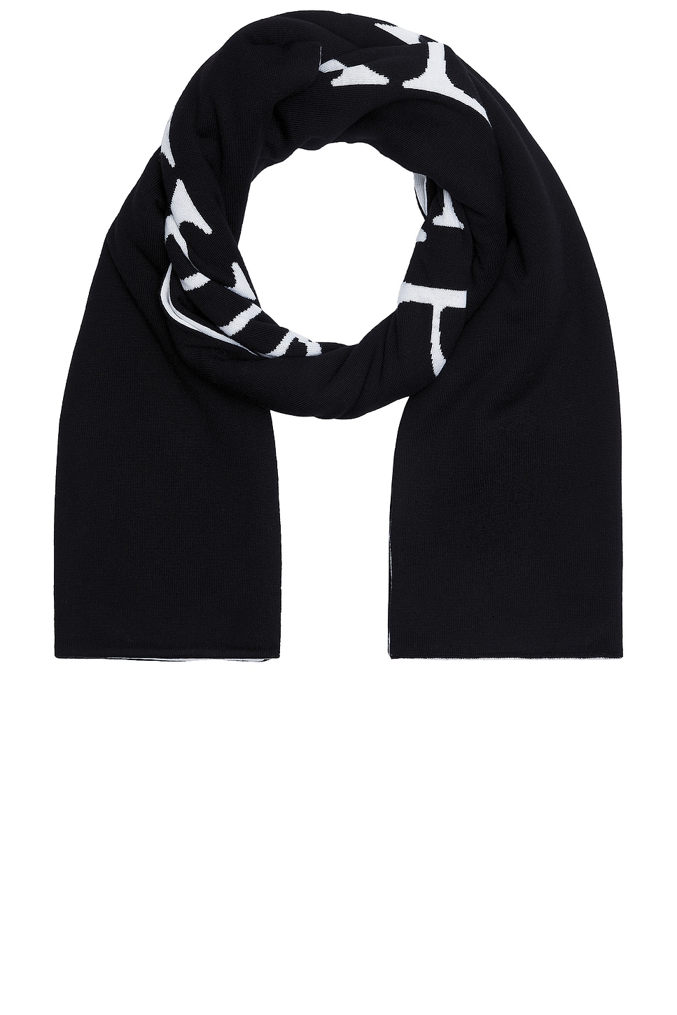 Shop Off-white Keep Warm Scarf In Black