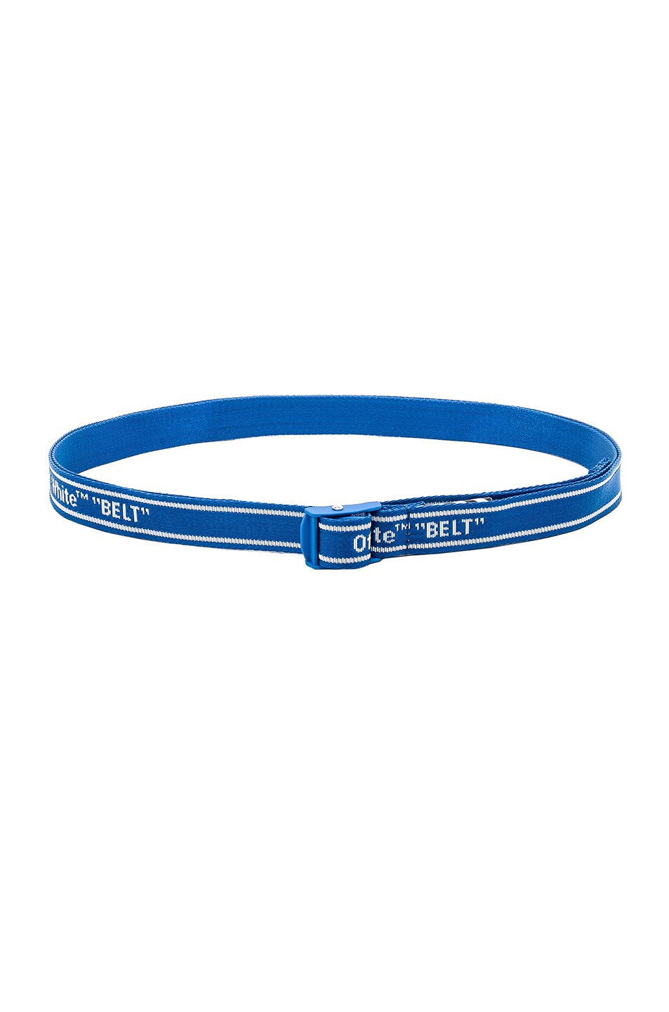Image 1 of OFF-WHITE Mini Industrial Belt in Blue & White