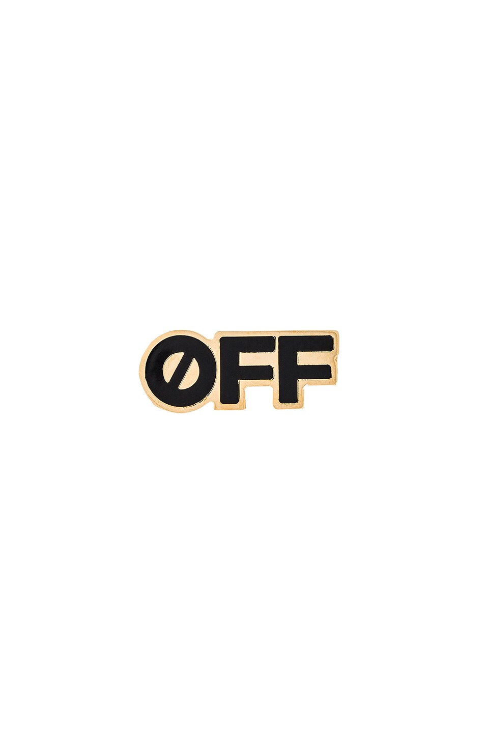 Image 1 of OFF-WHITE Off Pin in Black