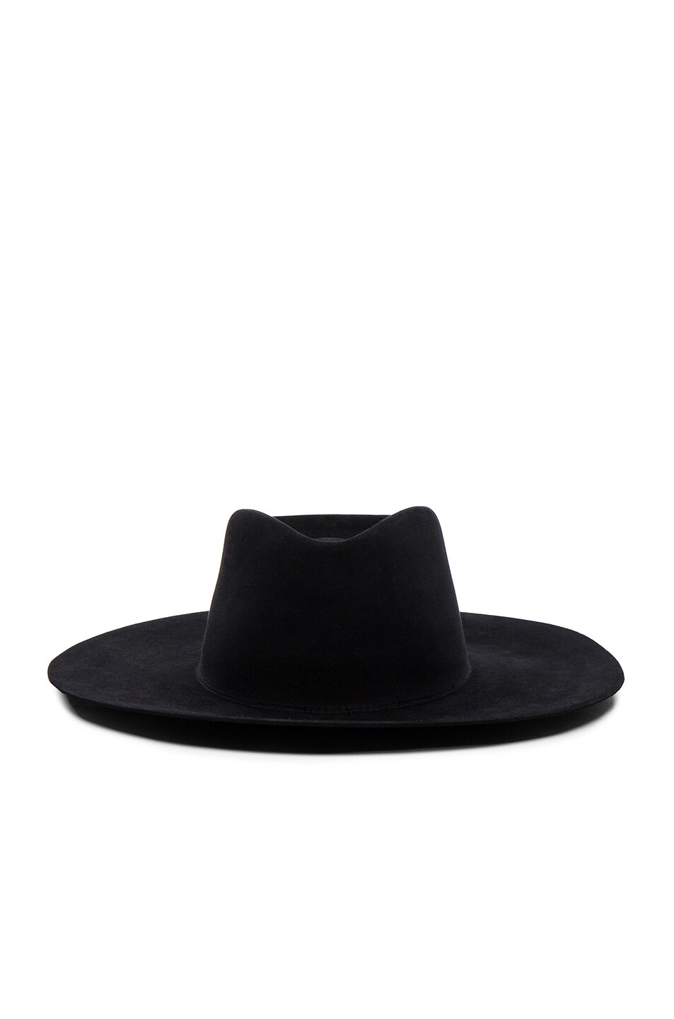 Image 1 of OFF-WHITE Wide Brim Hat in Black
