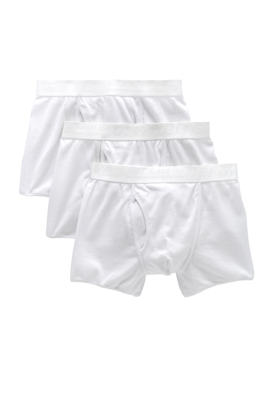 Image 1 of OFF-WHITE Boxer Shorts 3-Pack in White