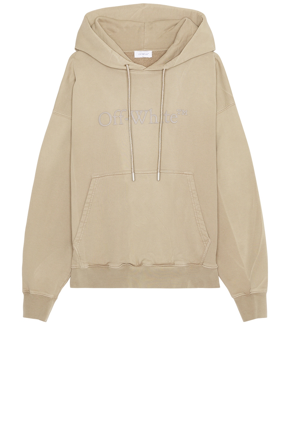 Image 1 of OFF-WHITE Laundry Skate Hoodie in Beige