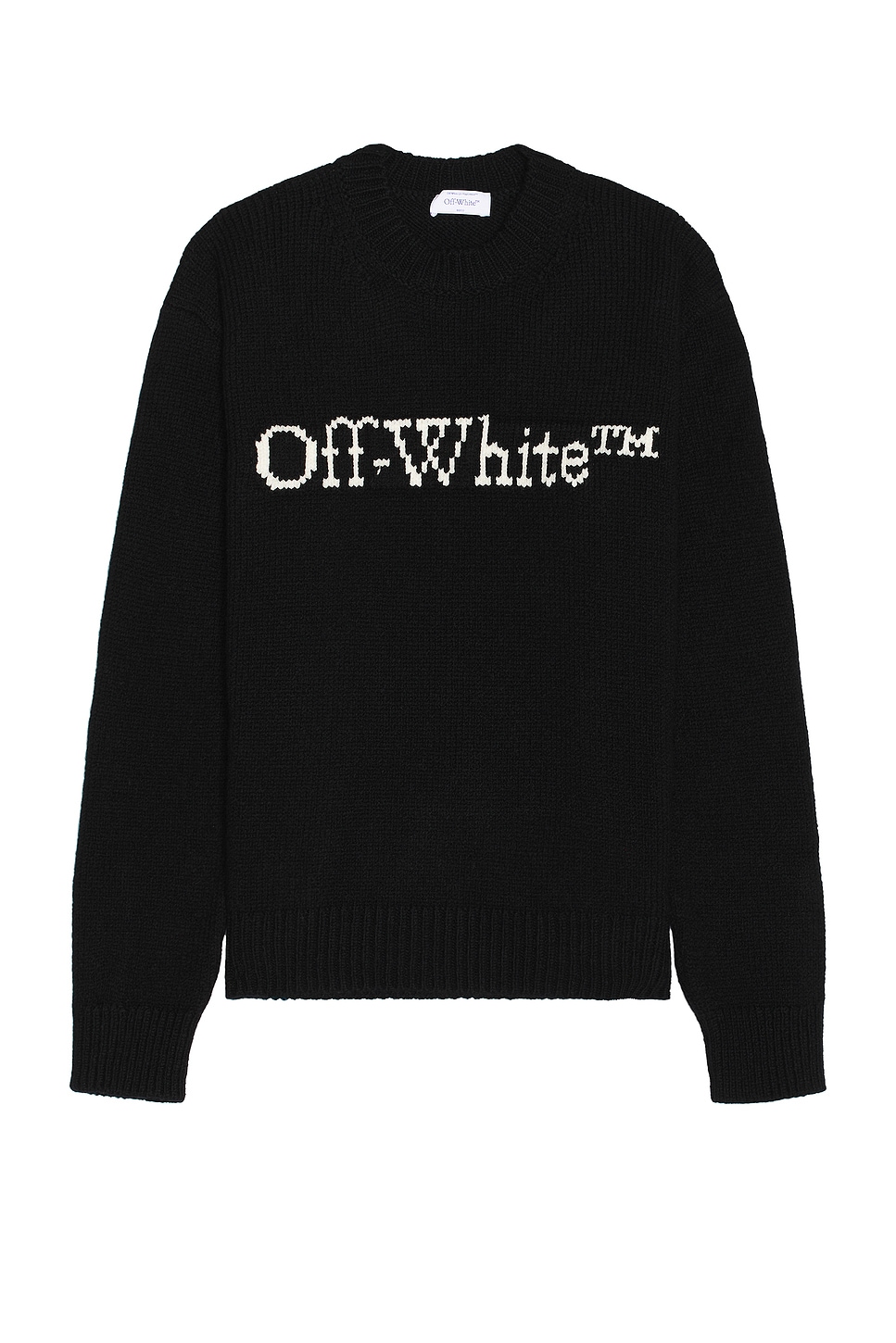 Image 1 of OFF-WHITE Big Bookish Chunky Knit in Black