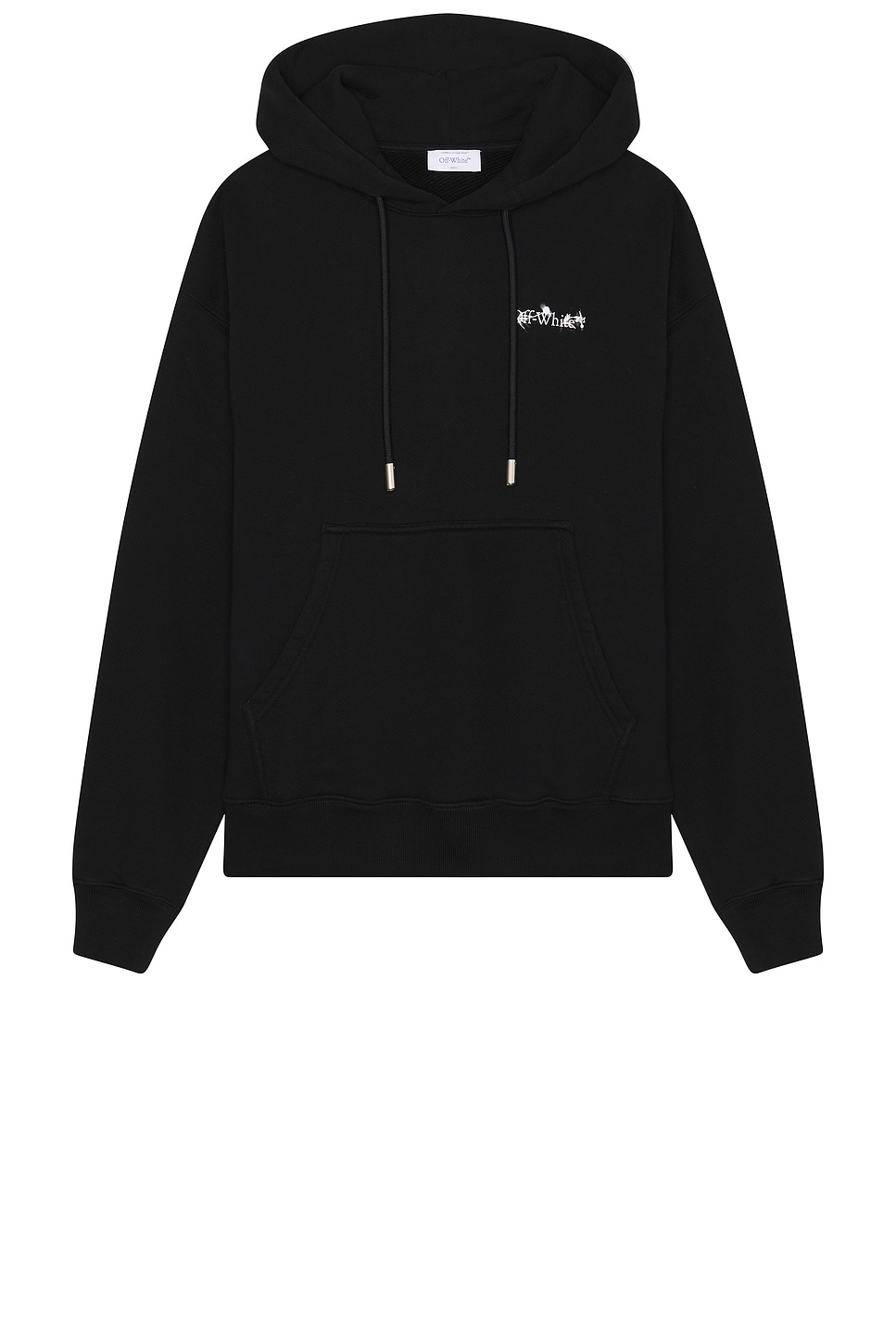 Shop Off-white Flower Arrow Skate Hoodie In Black