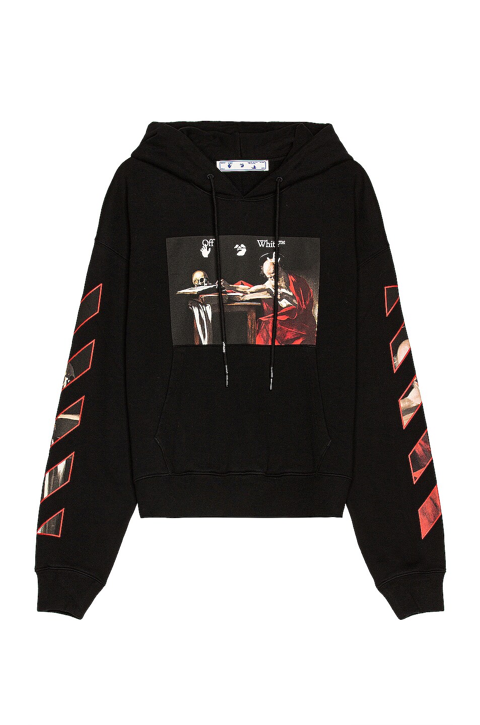 Image 1 of OFF-WHITE Caravaggio Hoodie in Black