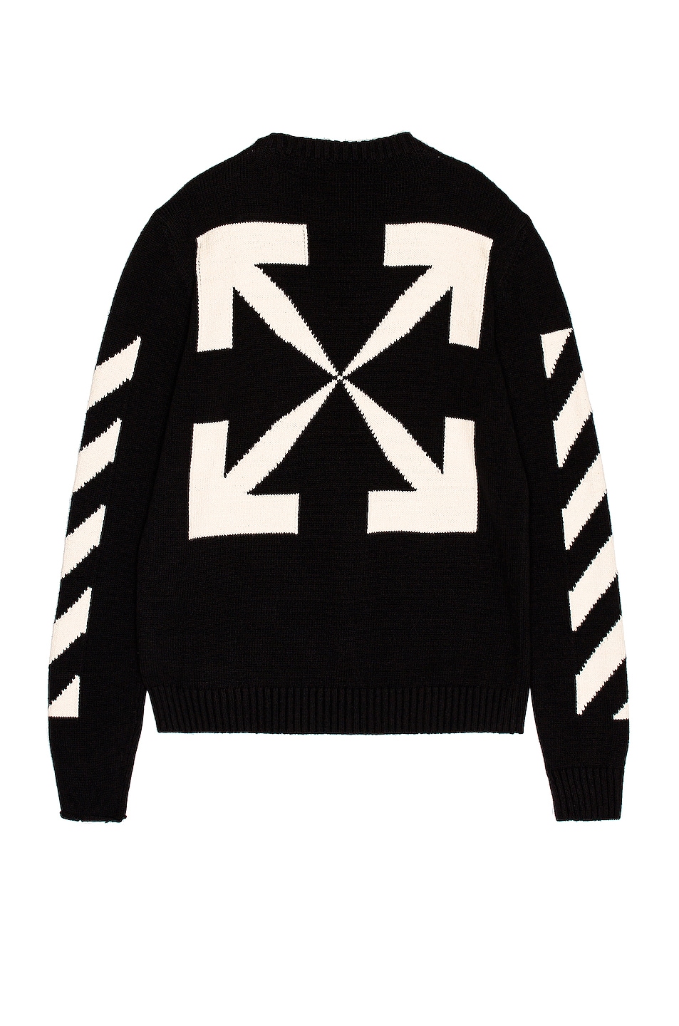 Image 1 of OFF-WHITE Diag Knit Sweater in Black