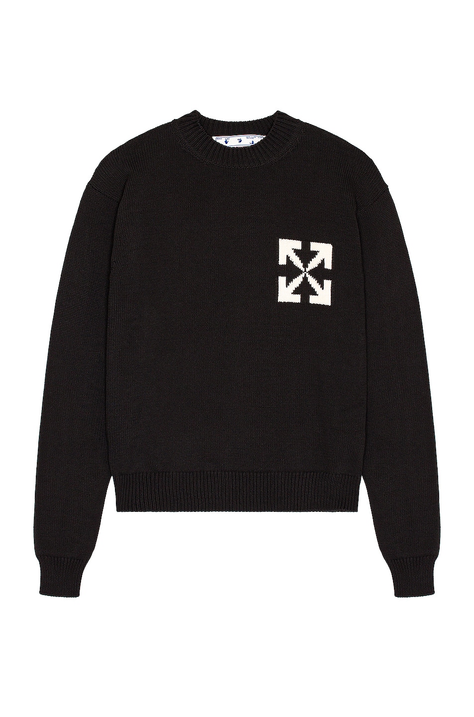 Image 1 of OFF-WHITE Single Arrow Knit Sweater in Black