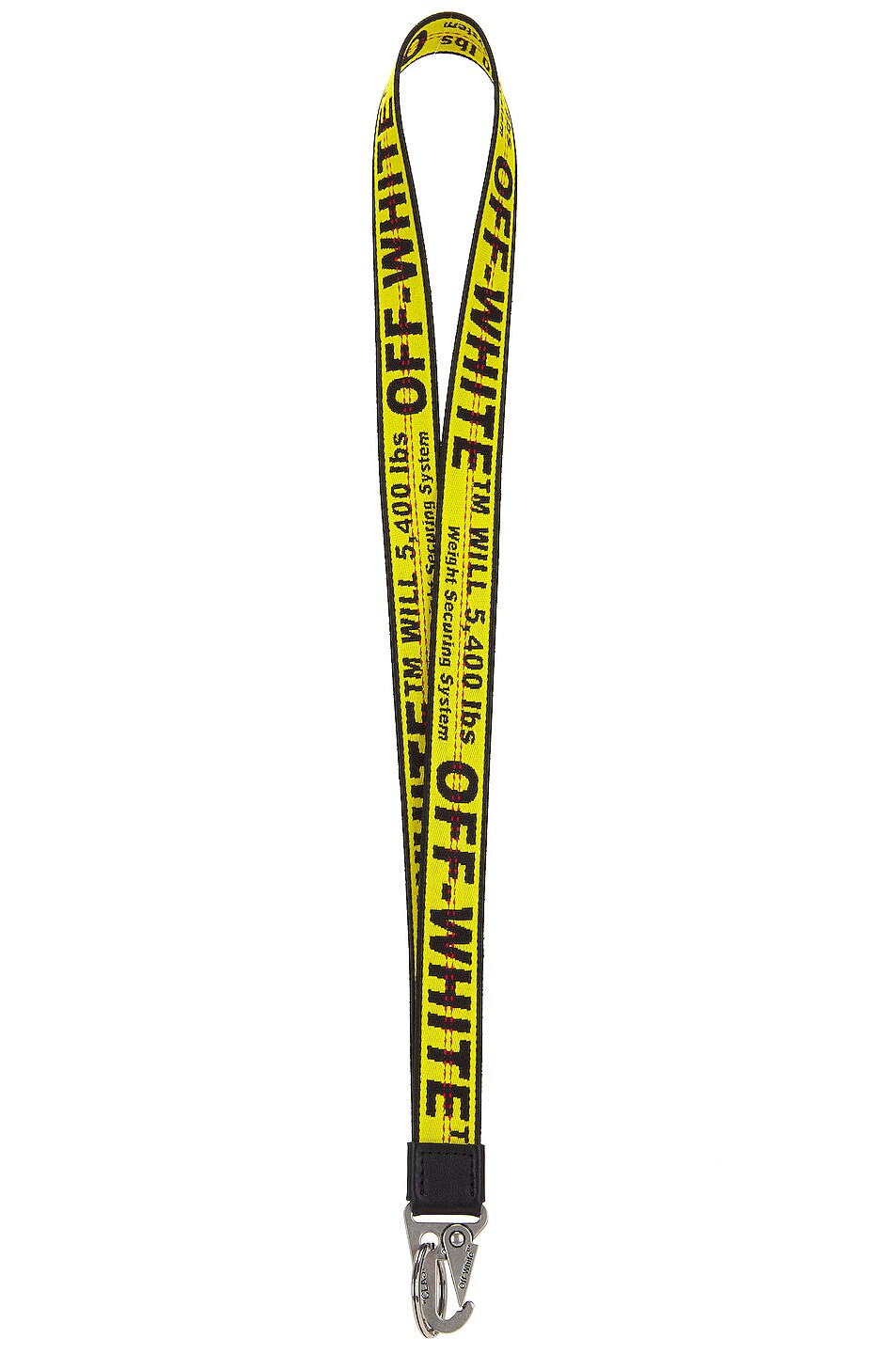 Image 1 of OFF-WHITE Classic Industrial Necklace in Yellow & Black