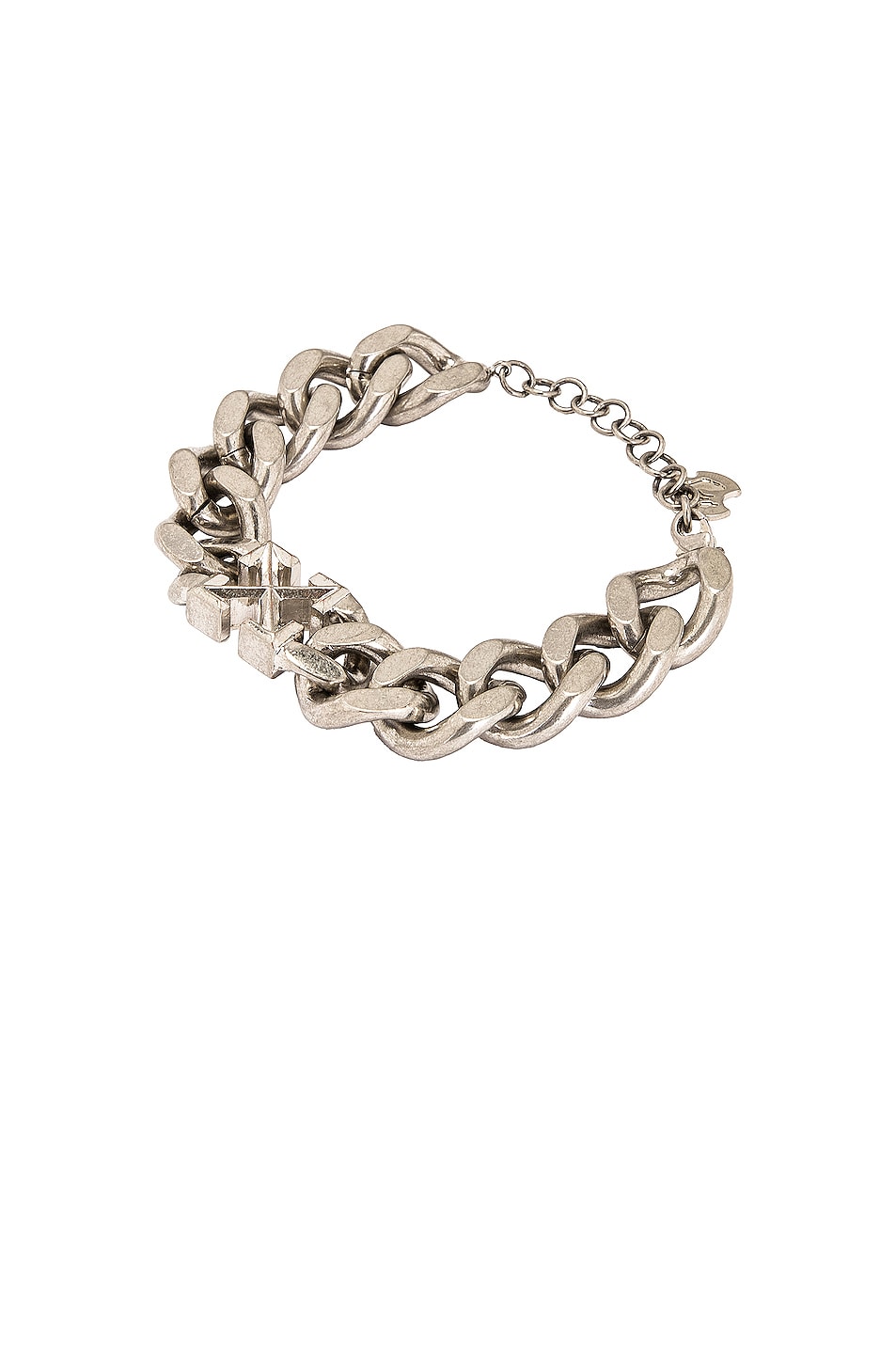 Image 1 of OFF-WHITE Arrow Chained Bracelet in Silver
