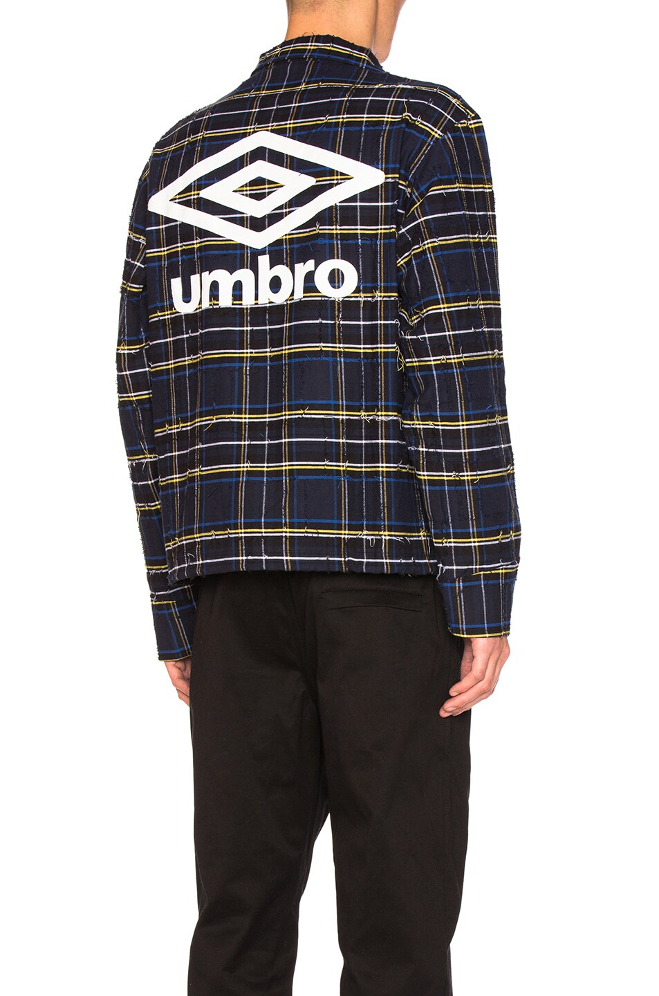 Image 1 of OFF-WHITE x Umbro Jacket in Blue Check
