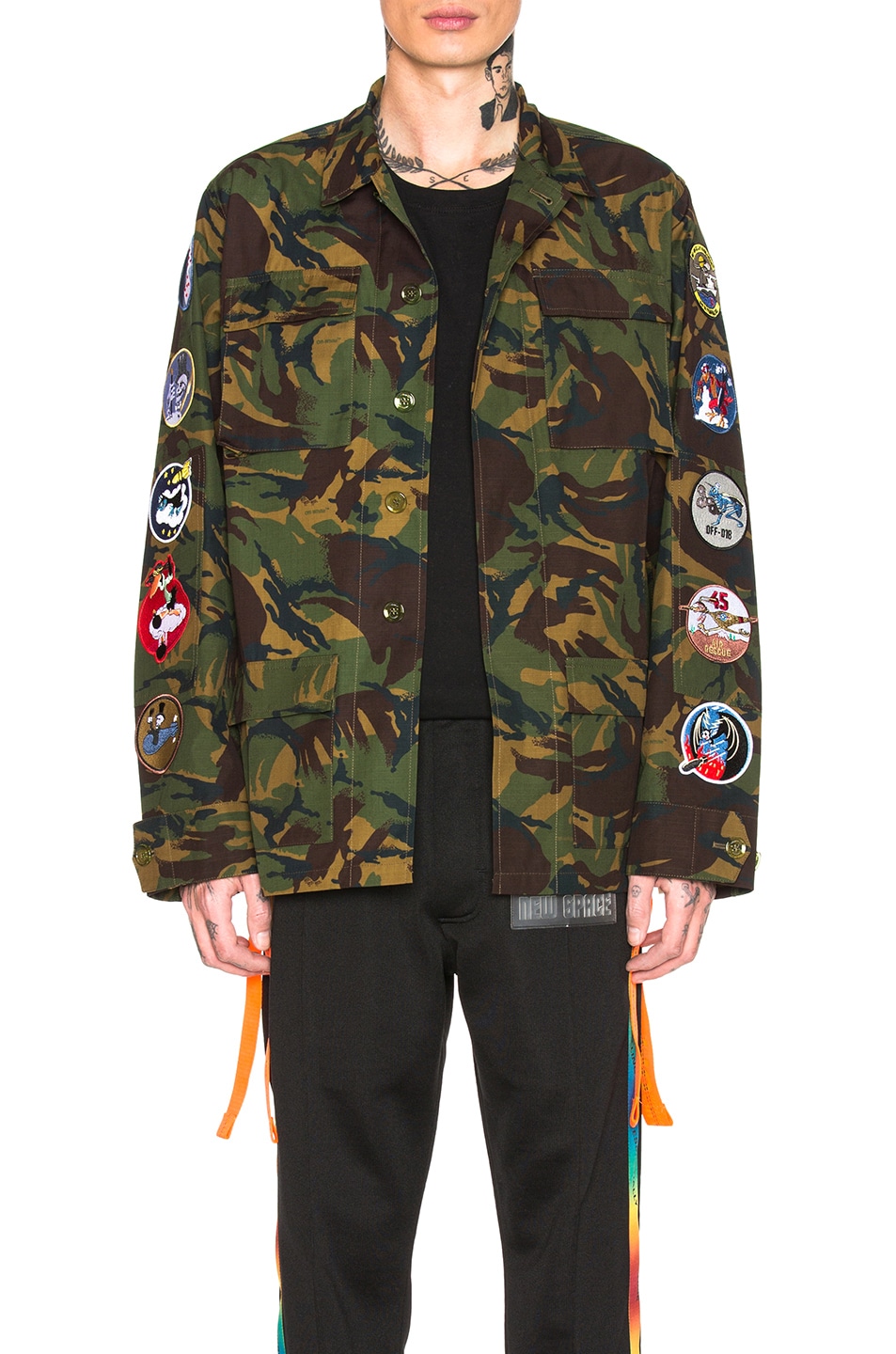 Image 1 of OFF-WHITE Field Jacket in Camouflage