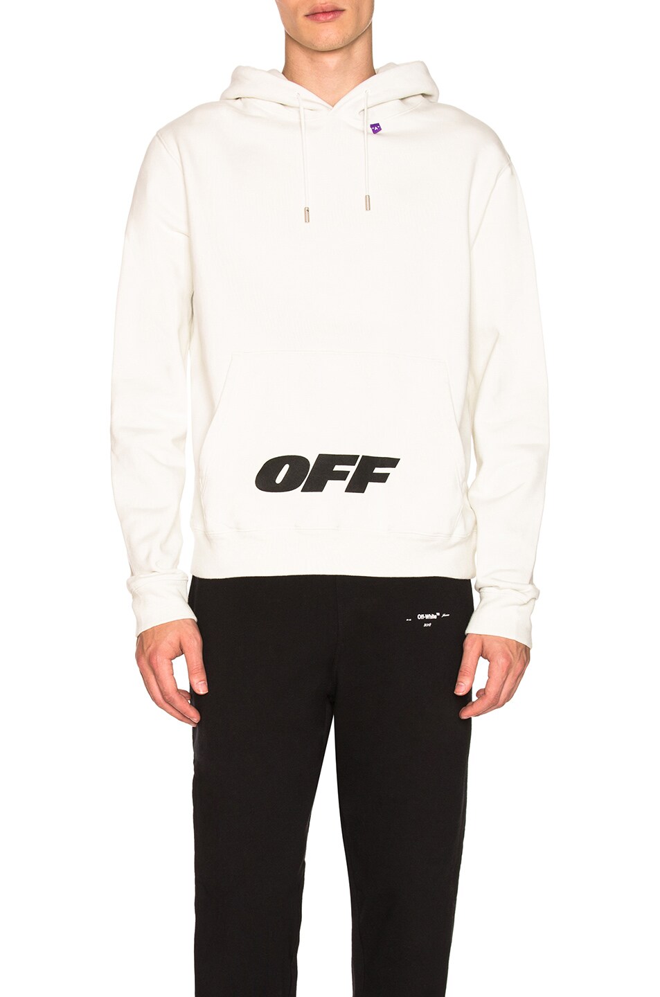 Image 1 of OFF-WHITE Wing Off Hoodie in White