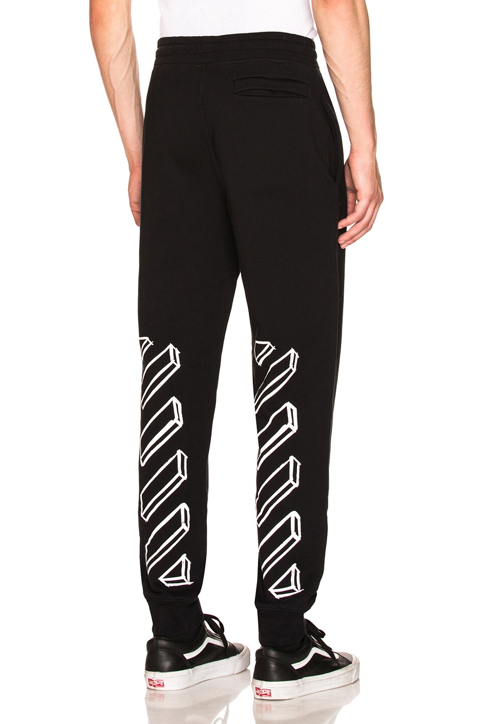 Image 1 of OFF-WHITE Marker Arrows Sweatpant in Black