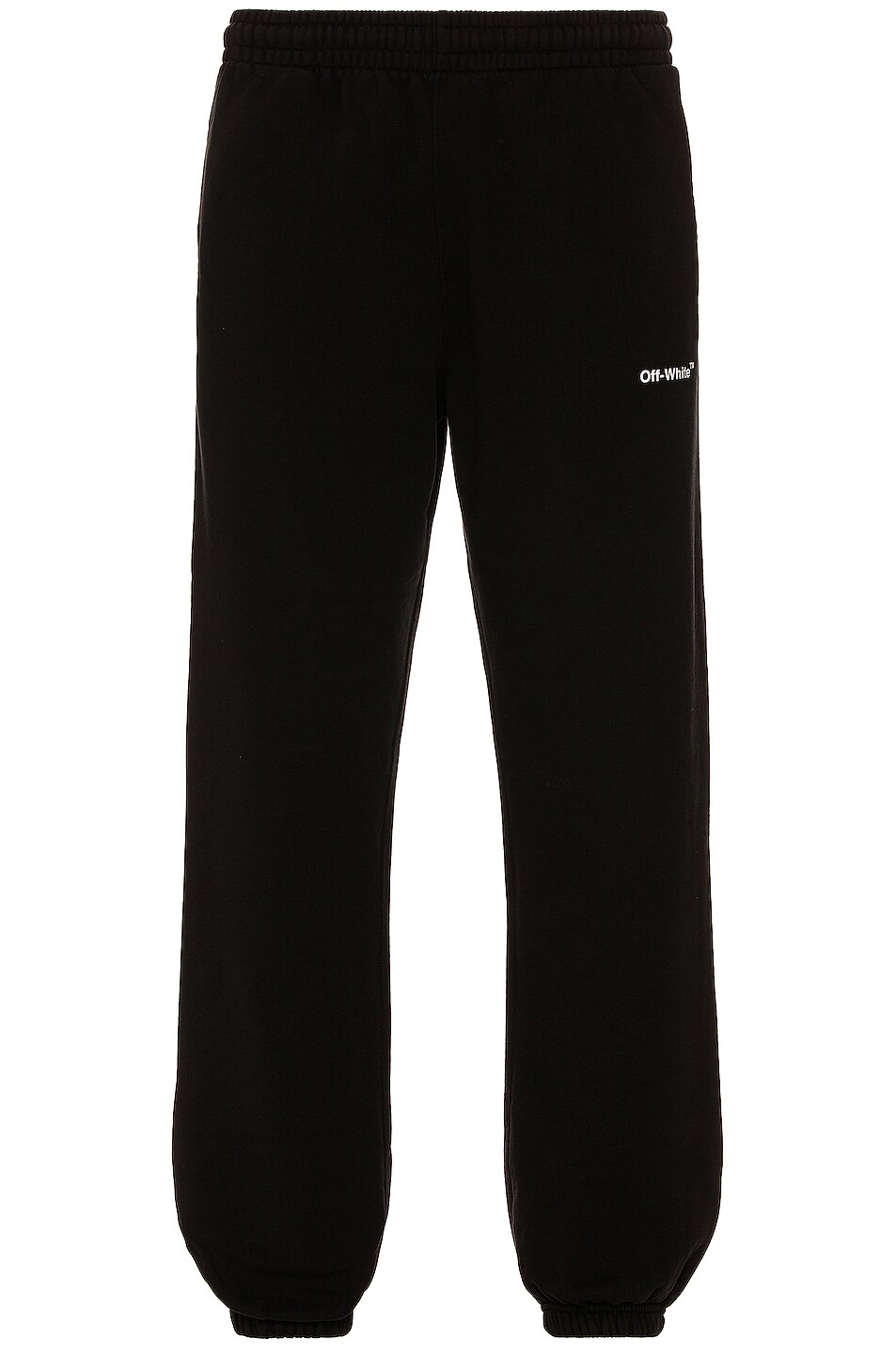 Image 1 of OFF-WHITE Diagonal Helvetica Sweatpant in Black & White