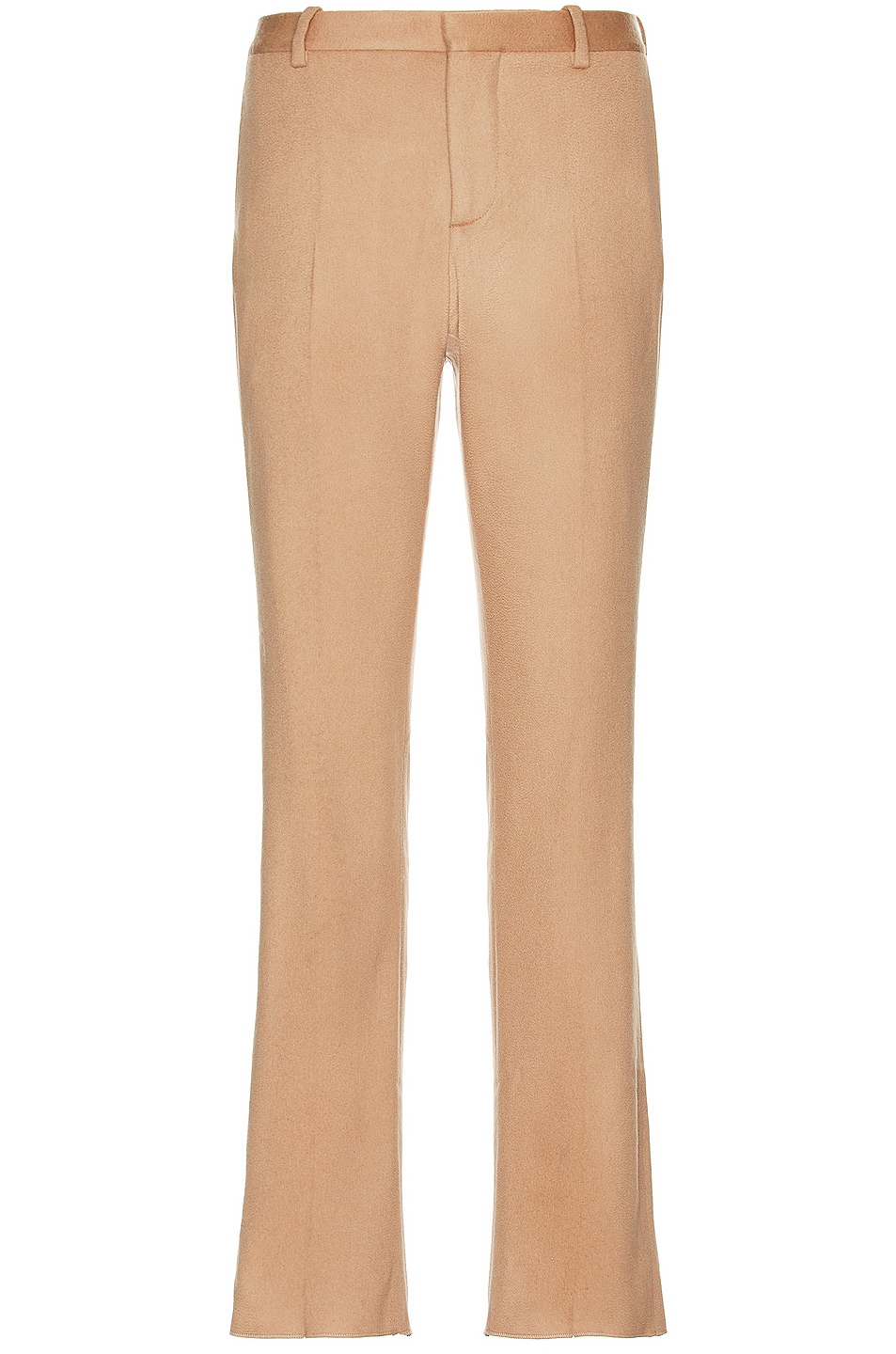 Image 1 of OFF-WHITE Tags Cashmere Slim Pant in Camel