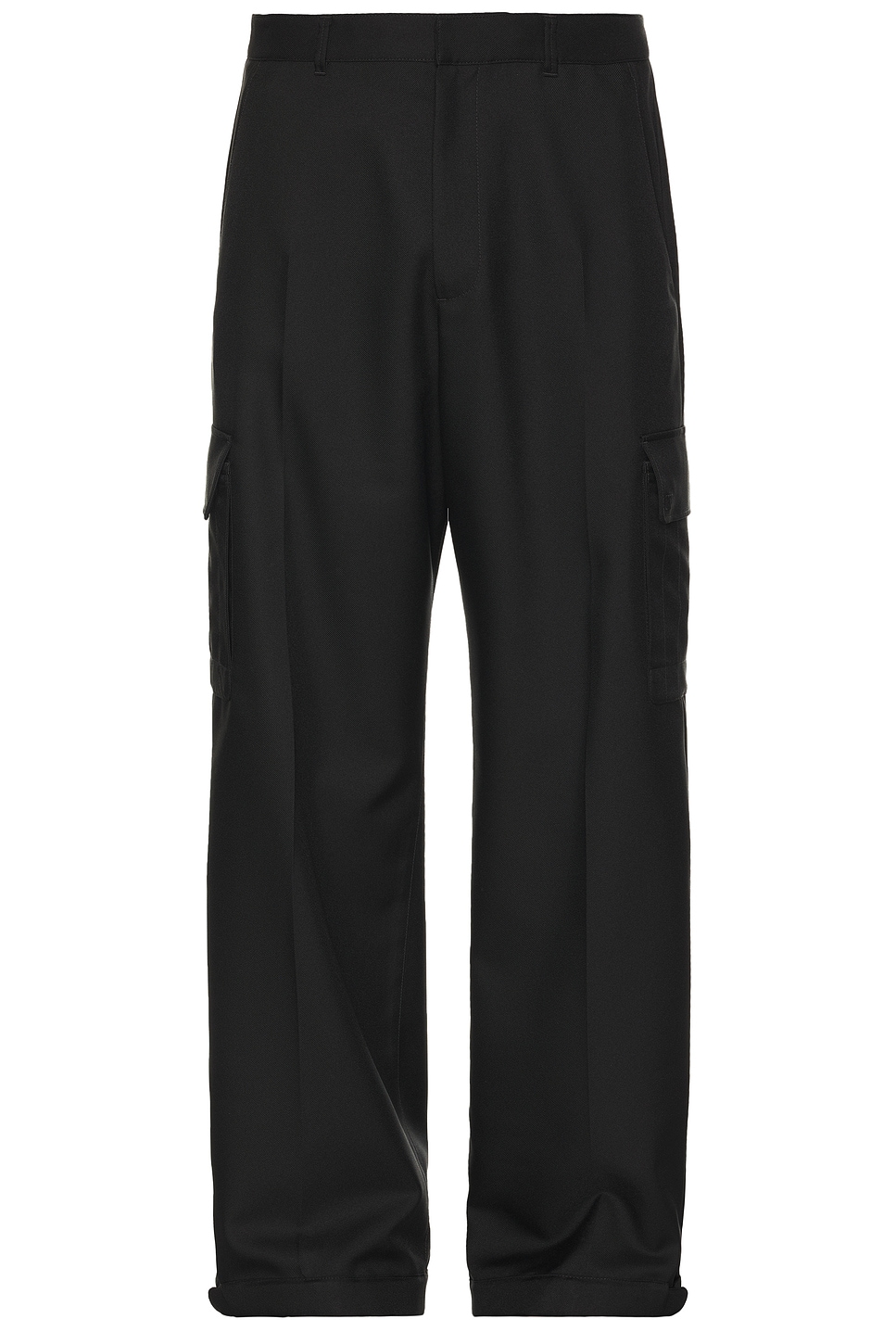 Drill Cargo Pant in Black