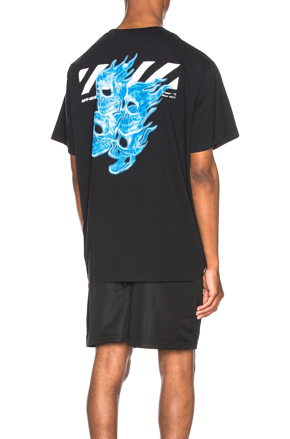 Image 1 of OFF-WHITE Graphic Tee in Black