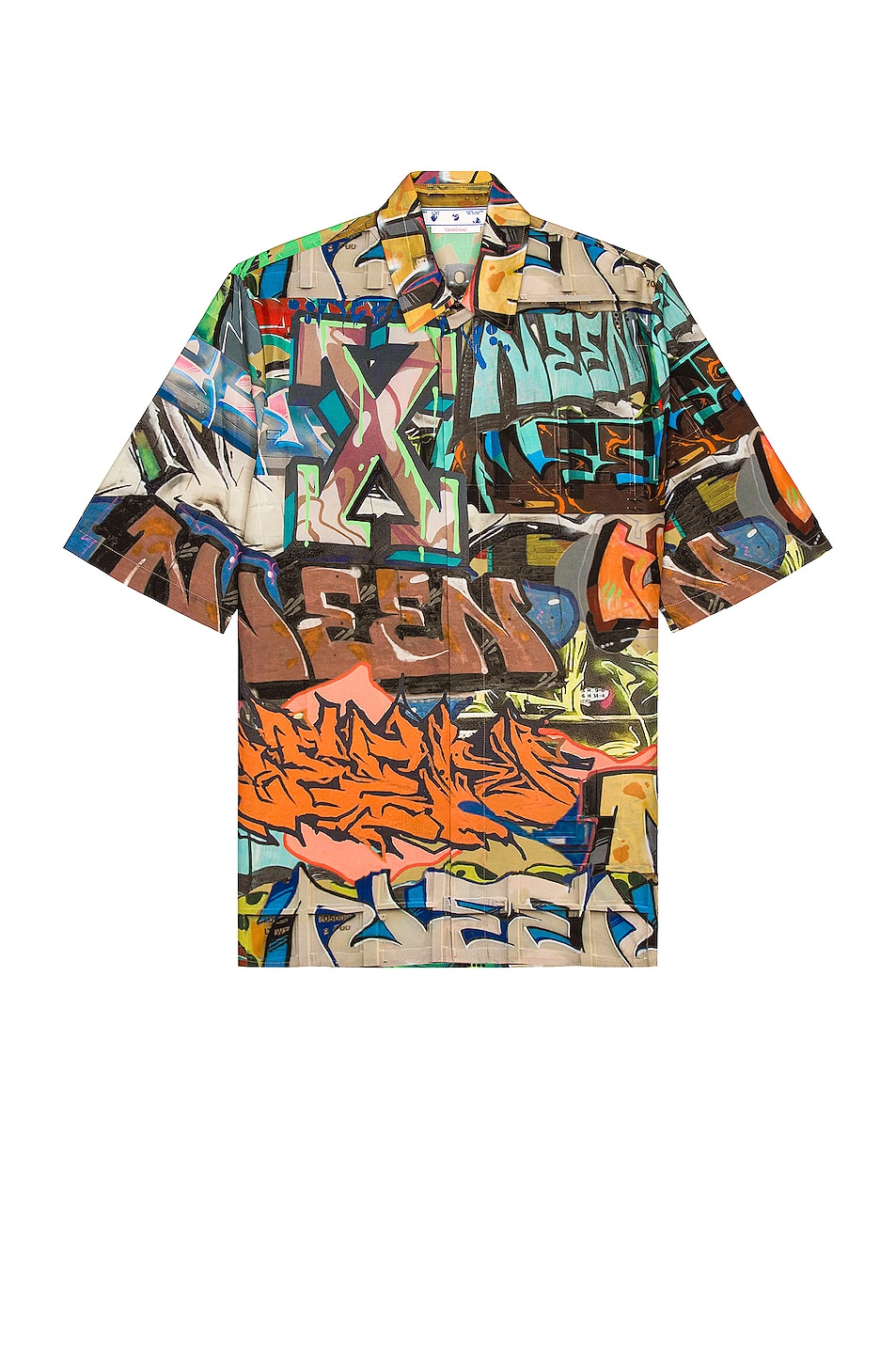 Image 1 of OFF-WHITE Neen All Over Shirt in Multi