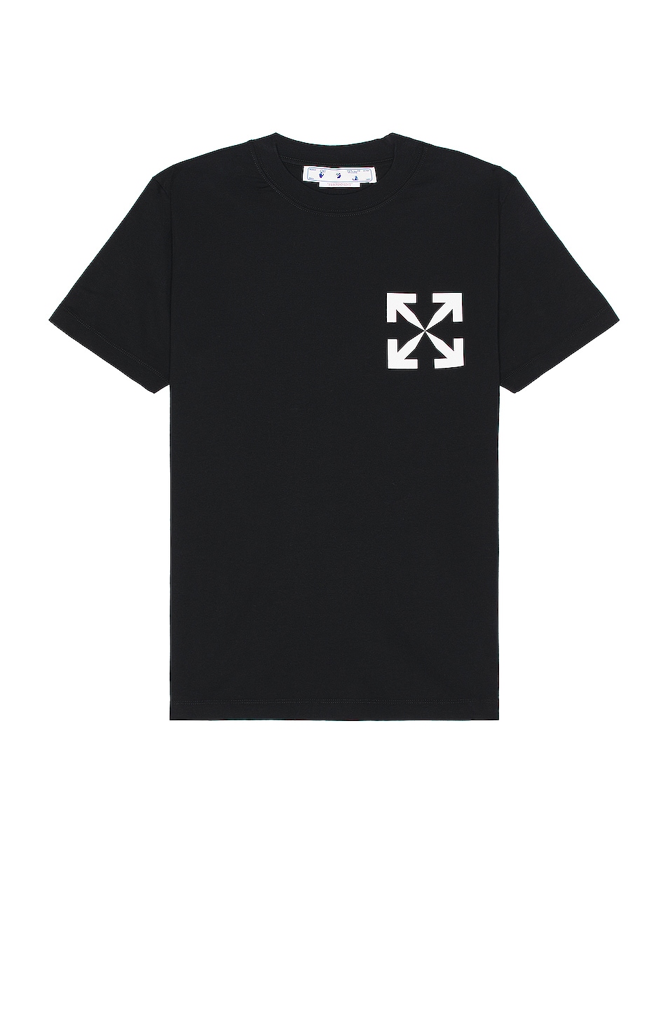 Image 1 of OFF-WHITE Single Arrow Slim S/s Tee in Black & White