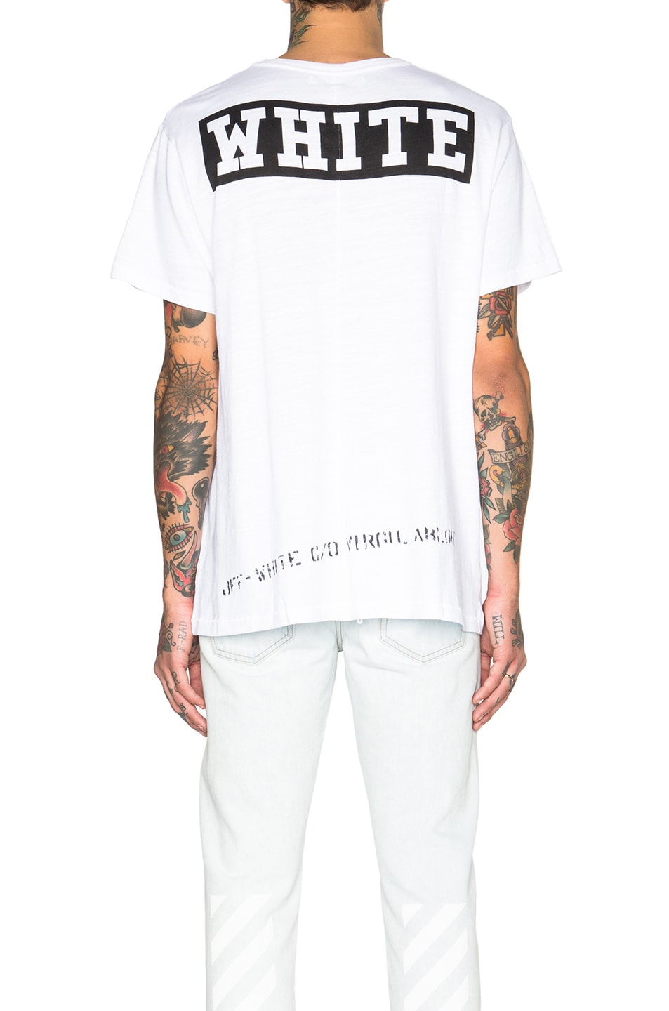Off white t shirt india Clearance
