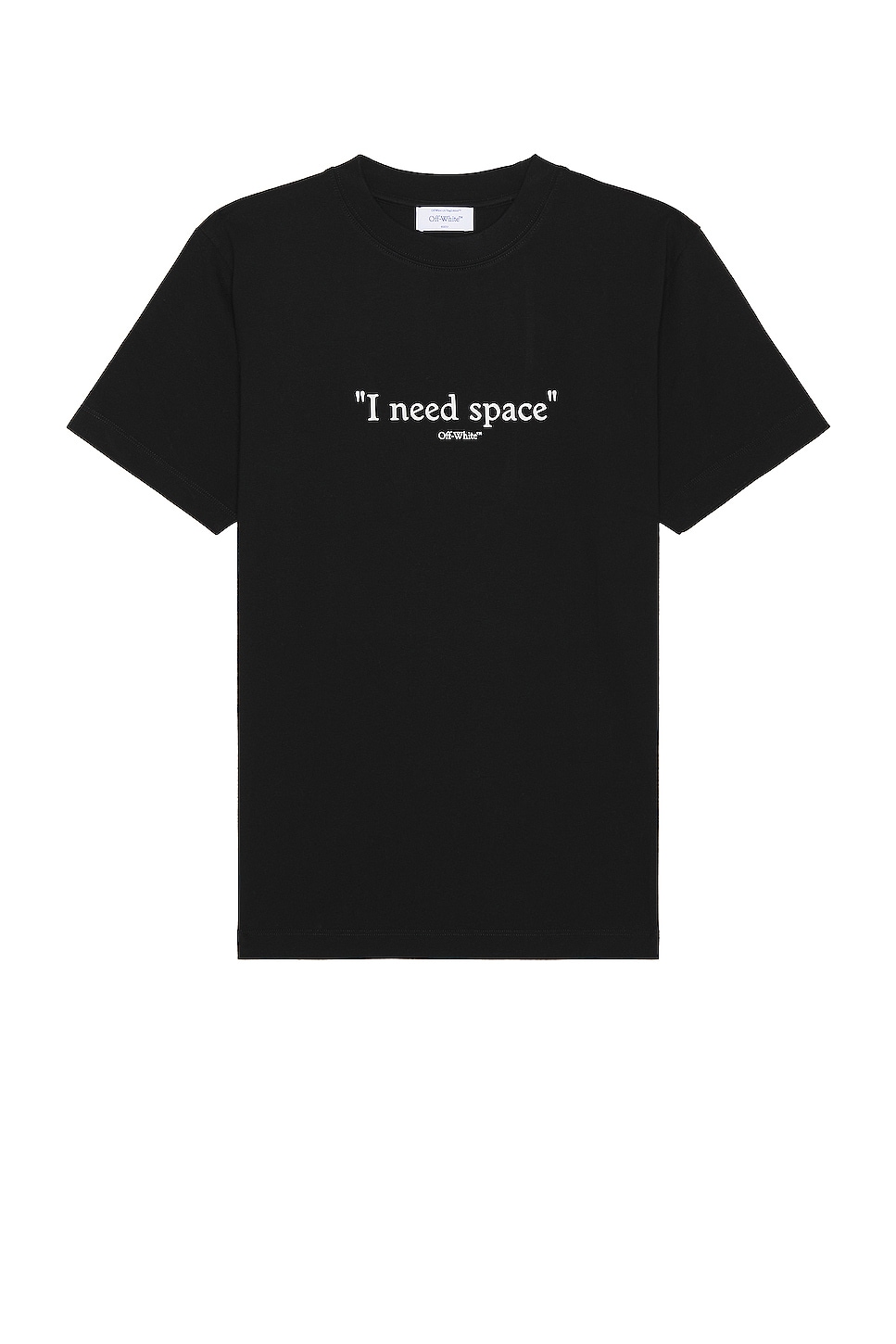 Image 1 of OFF-WHITE Give Me Space Slim Tee in Black