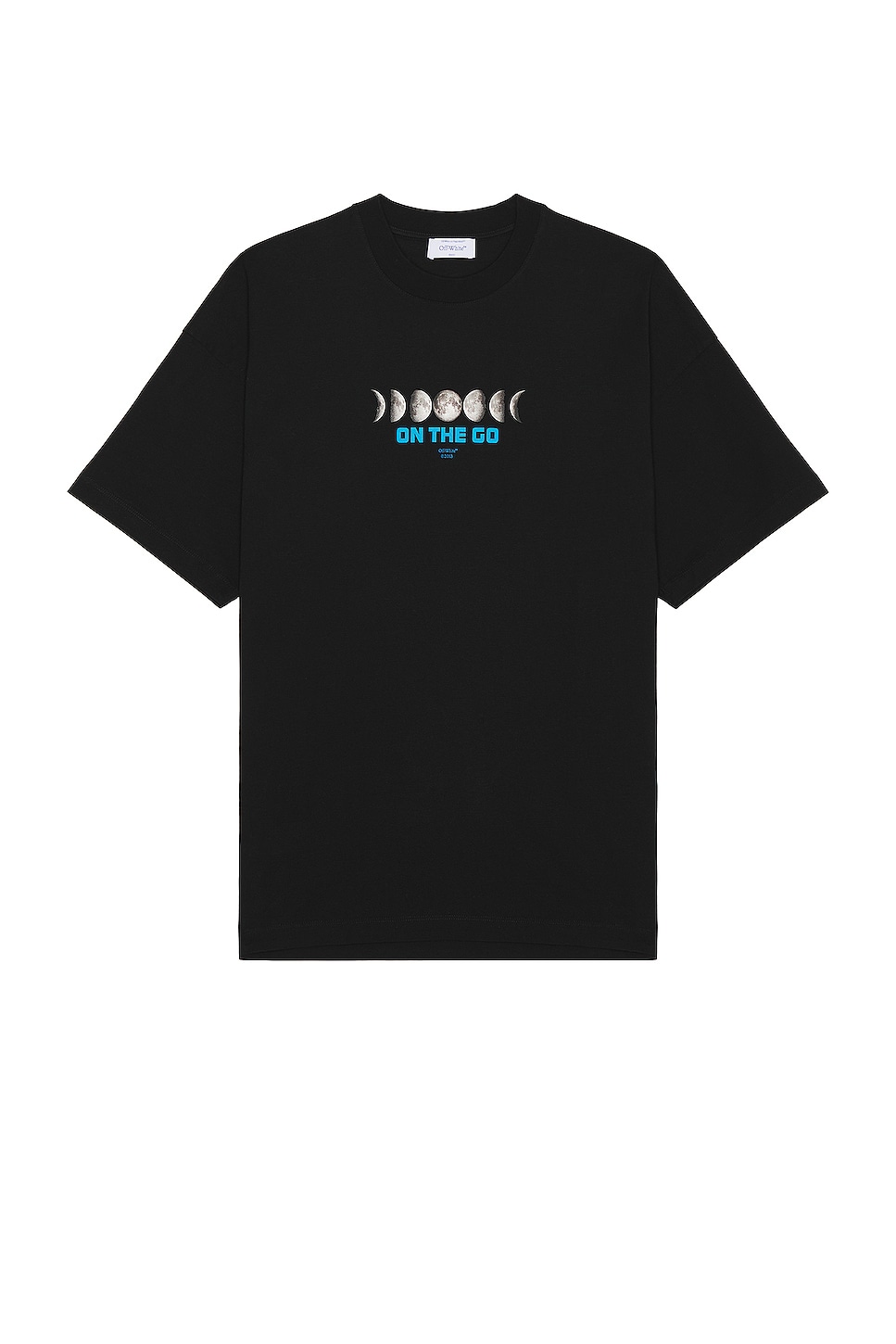 Image 1 of OFF-WHITE Moon Phase Over Tee in Black