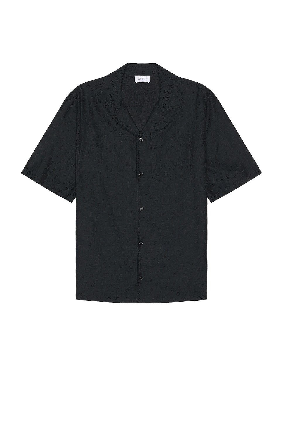 Image 1 of OFF-WHITE Holiday Shirt in Black