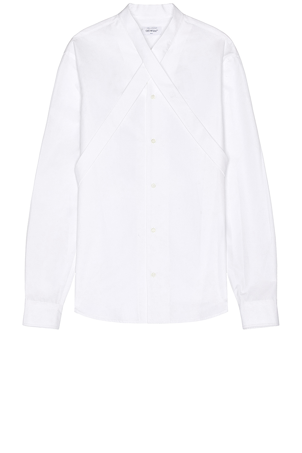 Image 1 of OFF-WHITE Collar Shirt in White