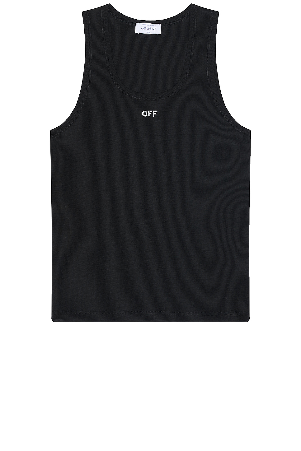 Image 1 of OFF-WHITE Stamp Tank Top in Black & White