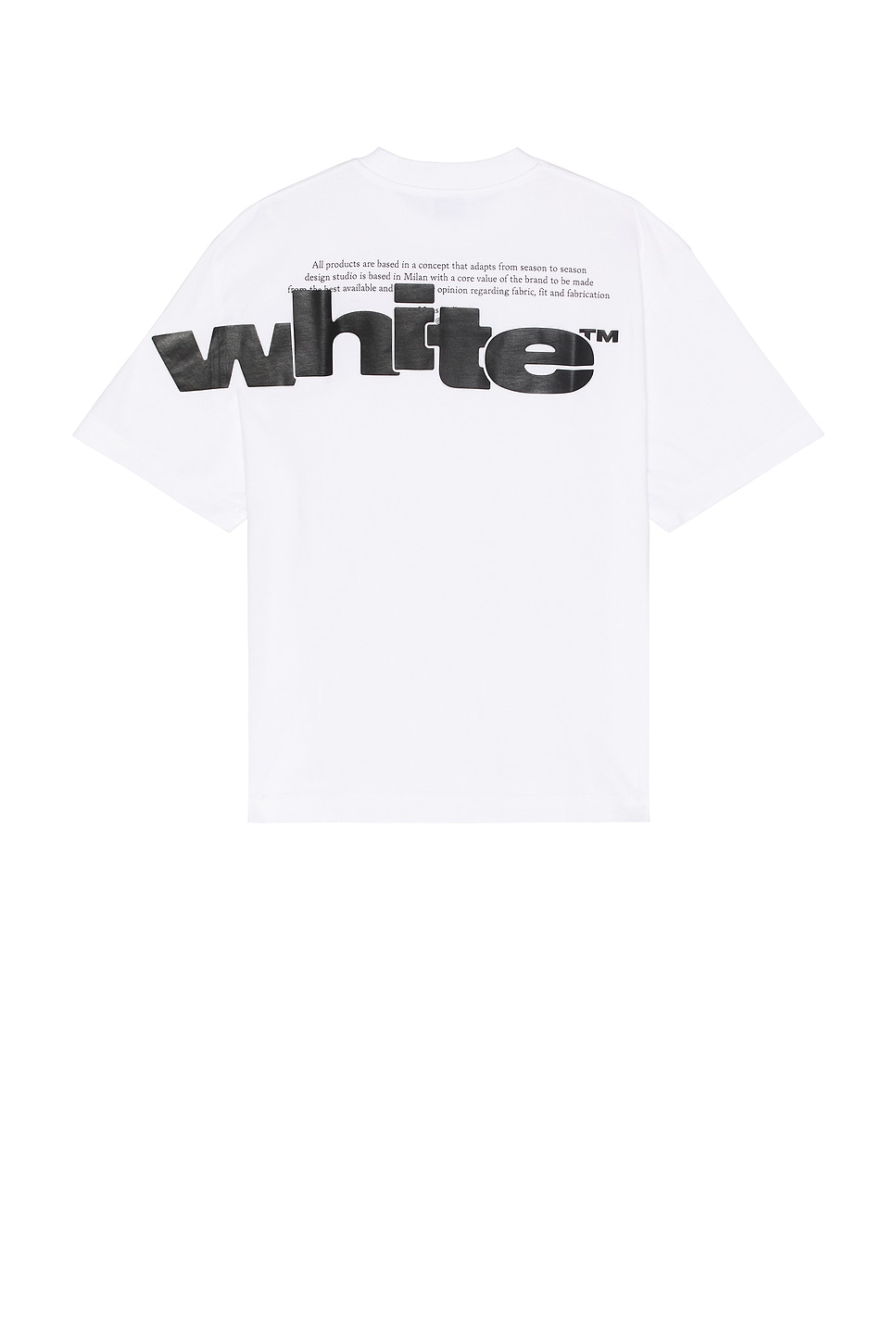 Shop Off-white Shared Logo Skate T-shirt In White