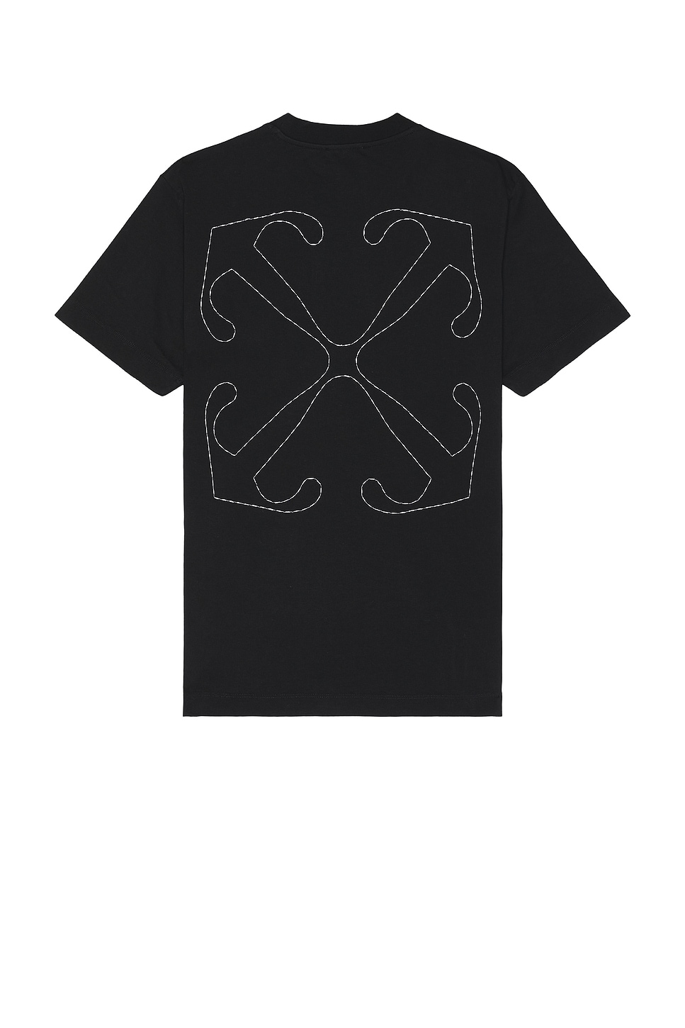 Image 1 of OFF-WHITE Stitch Slim Short Sleeve T-Shirt in Black