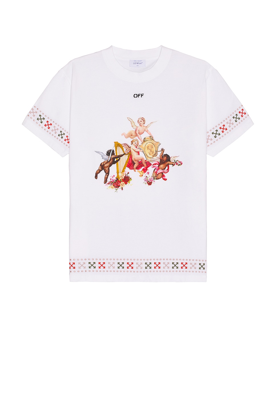 Putti Slim Short Sleeve Tee in White