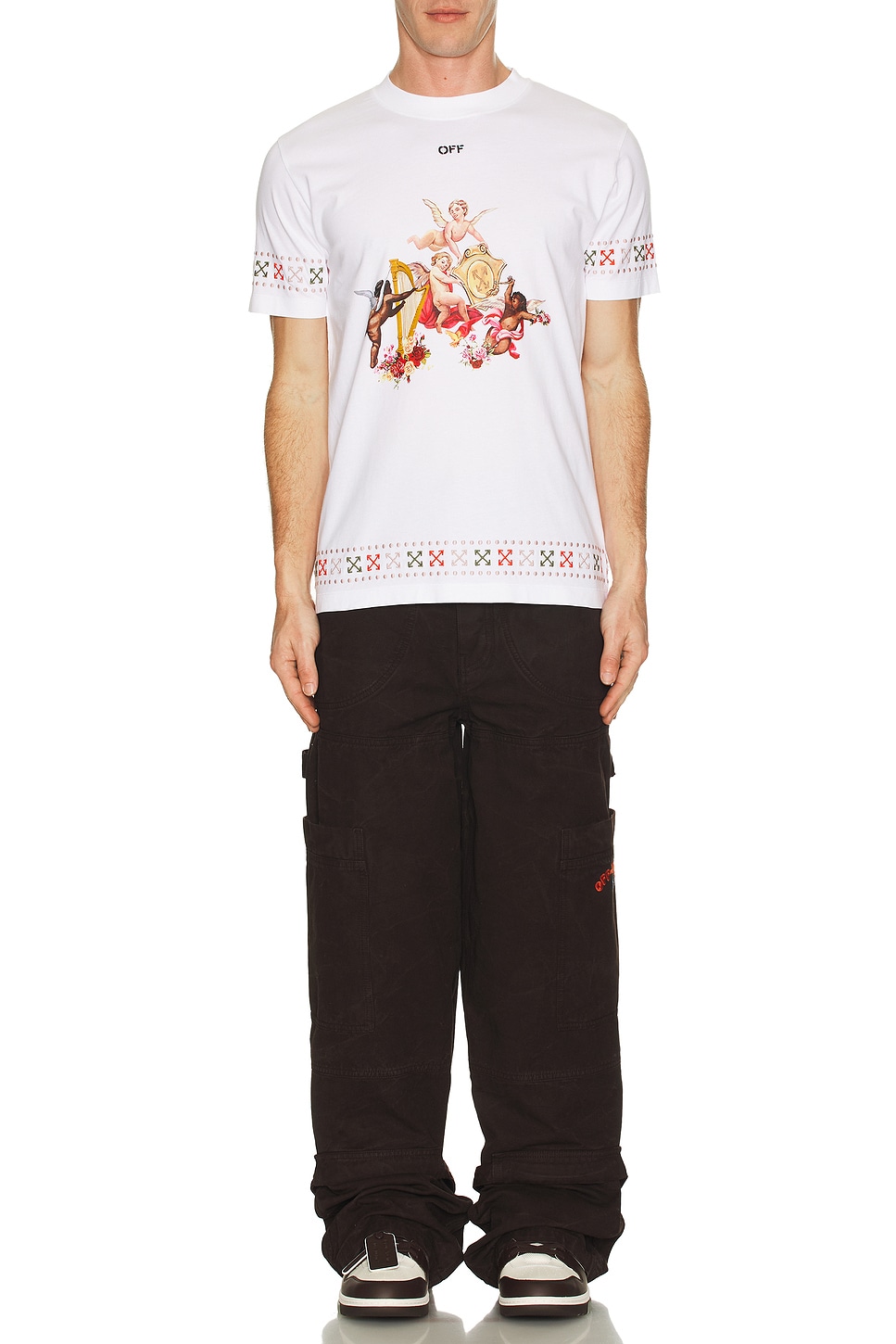 Image 1 of OFF-WHITE Putti Slim Short Sleeve Tee in White