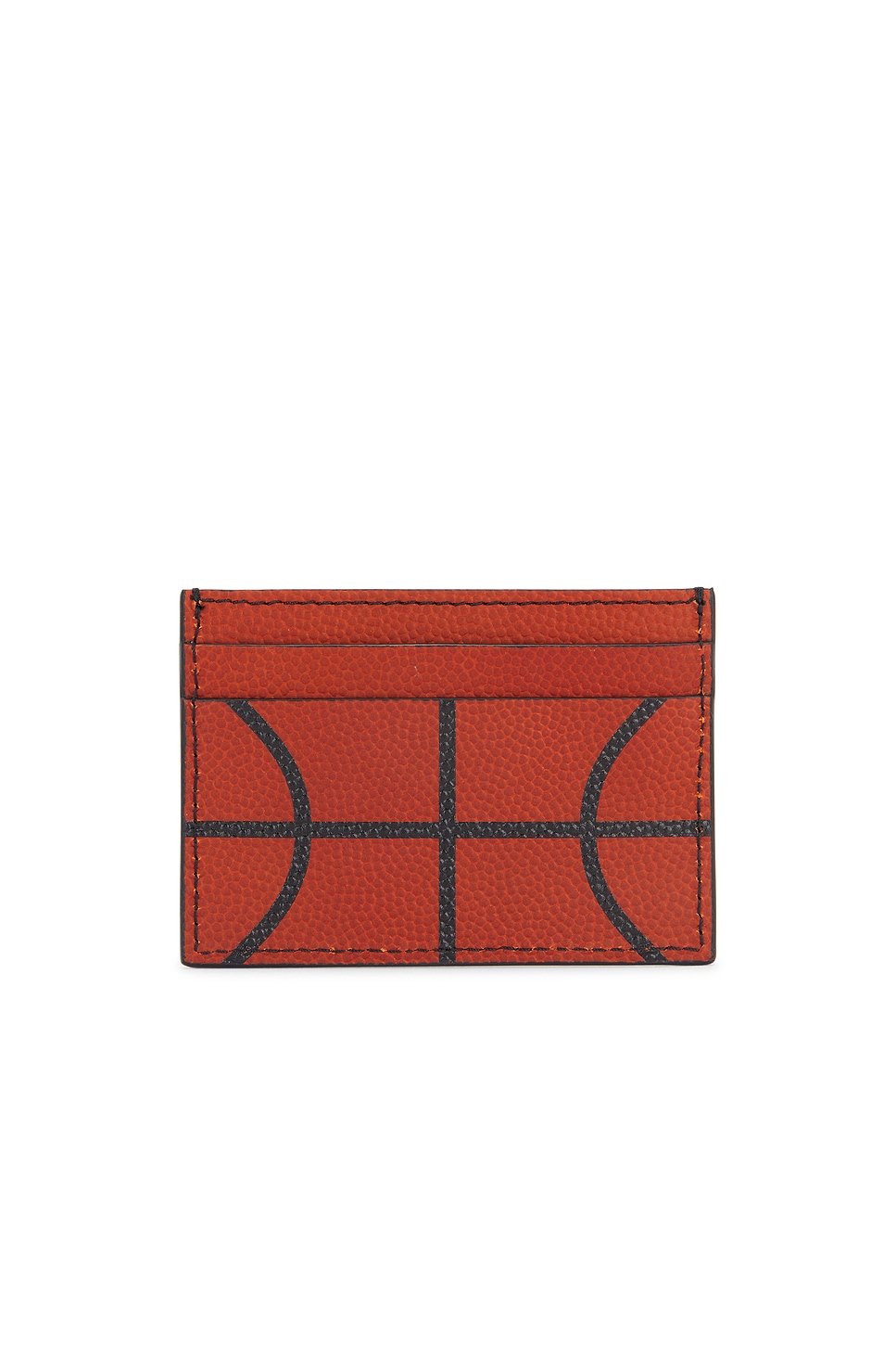 Shop Off-white Basket Card Case In Orange