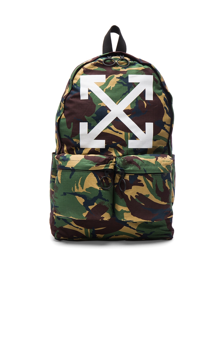 Image 1 of OFF-WHITE Arrows Backpack in Camouflage All Over & White