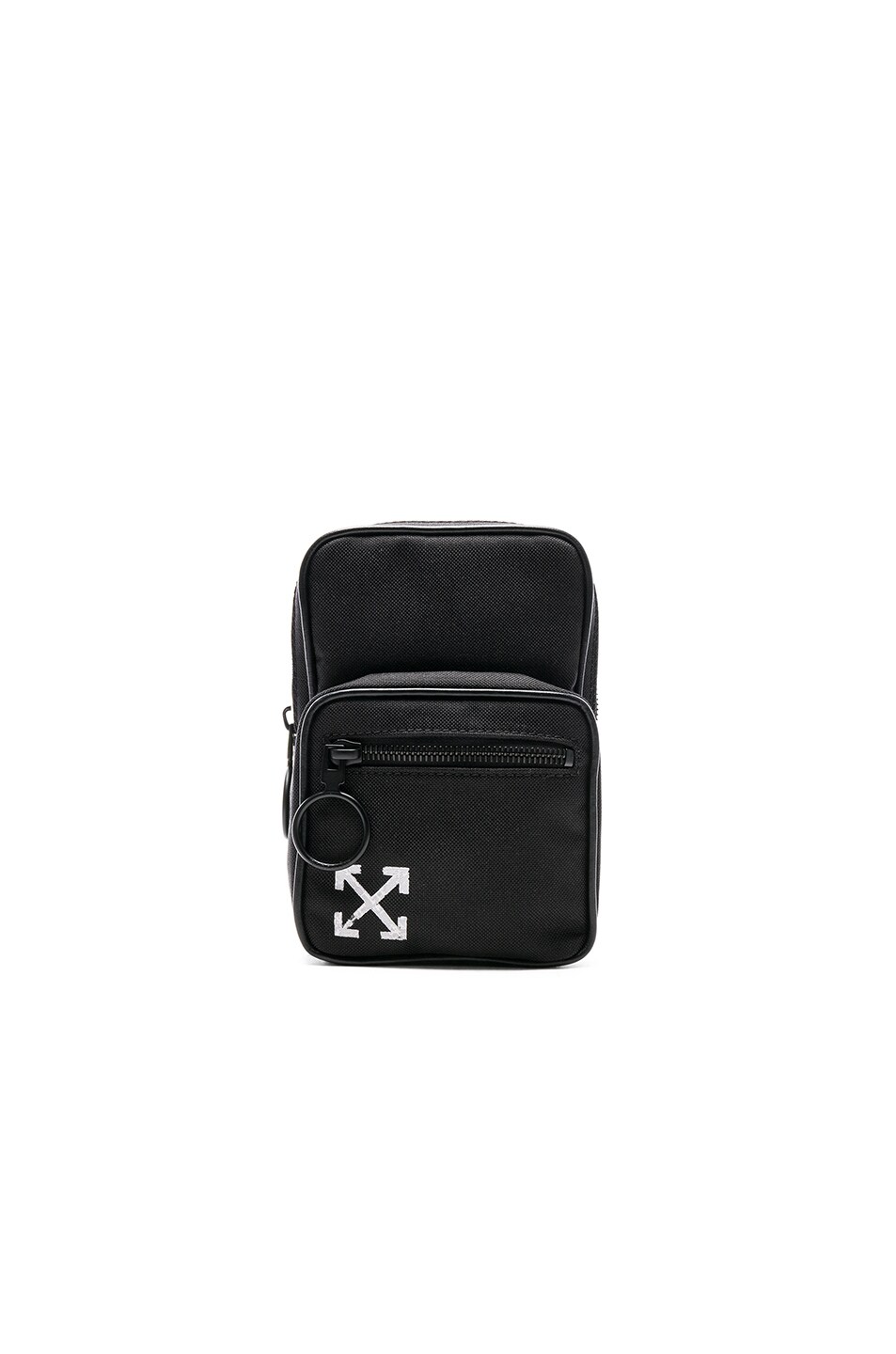 Image 1 of OFF-WHITE Arrows Crossbody in Black & White